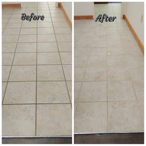 Knoxville Before and After Tile & Grout Pictures